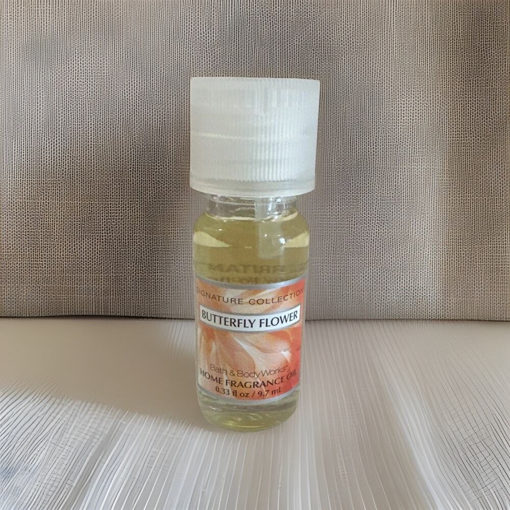 Bath And Body Works BUTTERFLY FLOWER Home Fragrance Oil 0.33 oz / 9.7 mL RARE